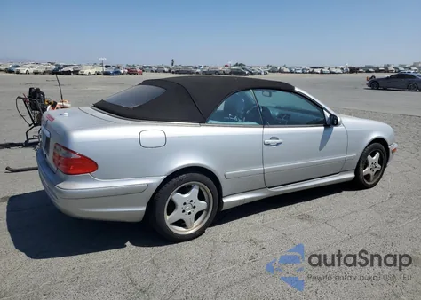 2000 Mercedes-Benz Clk 430 z USA, uszkodzony, nr VIN WDBLK70G1YT031649